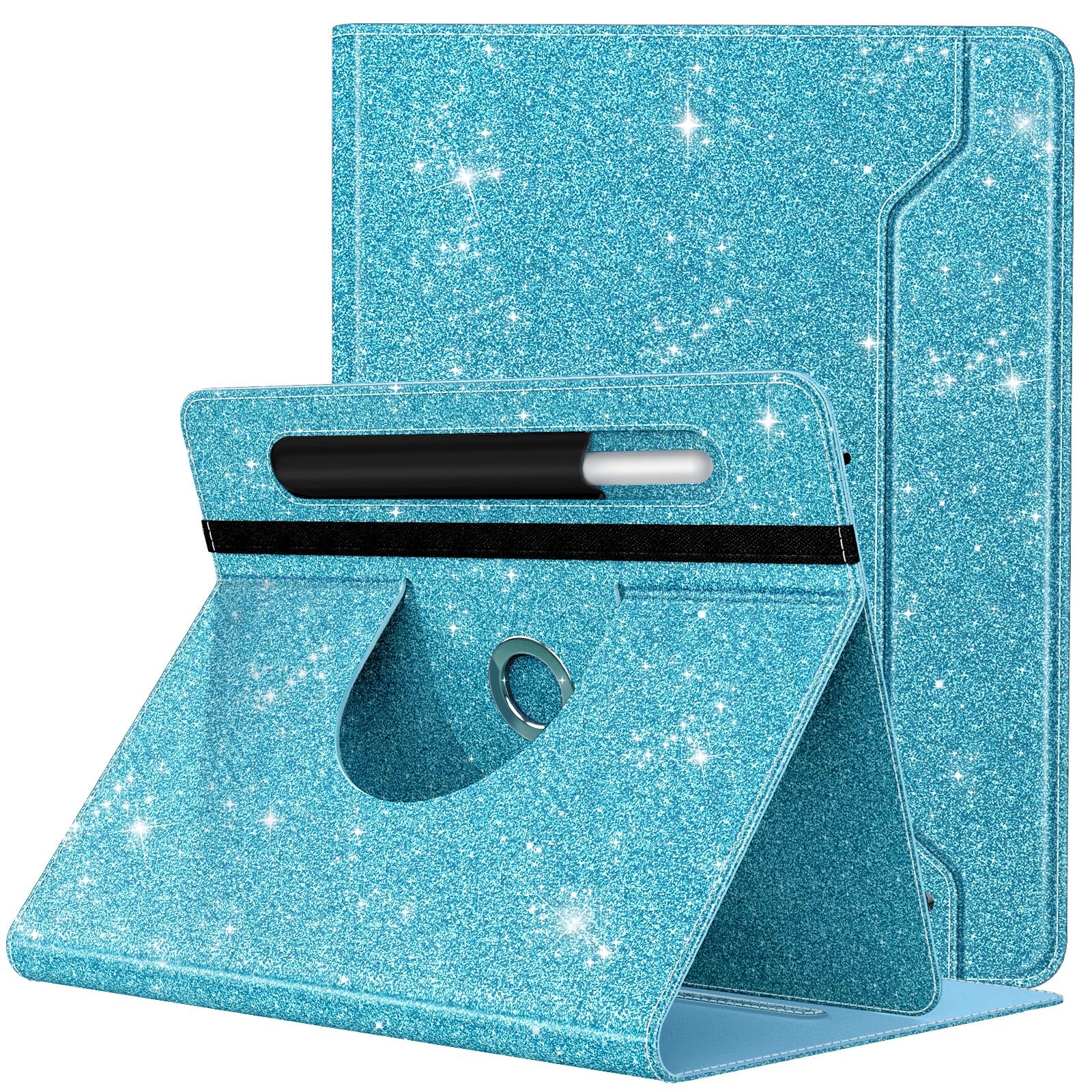 Custodia Speed-Planet Per Odys Space One 10 SE LTE/4G, Nera, Con Supporto E Pennino